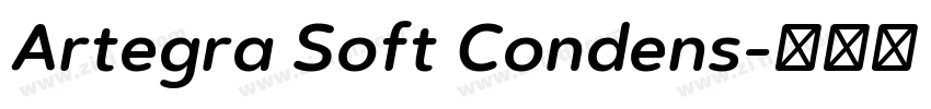 Artegra Soft Condens字体转换